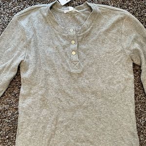 New with tags - eco friendly sustainable clothes!! Women’s waffle long sleeve